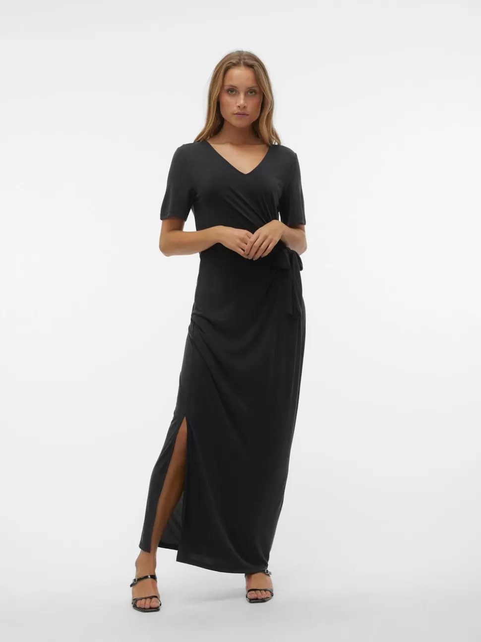Klänningar^VERO MODA VMIMILA Lång Klänning Black