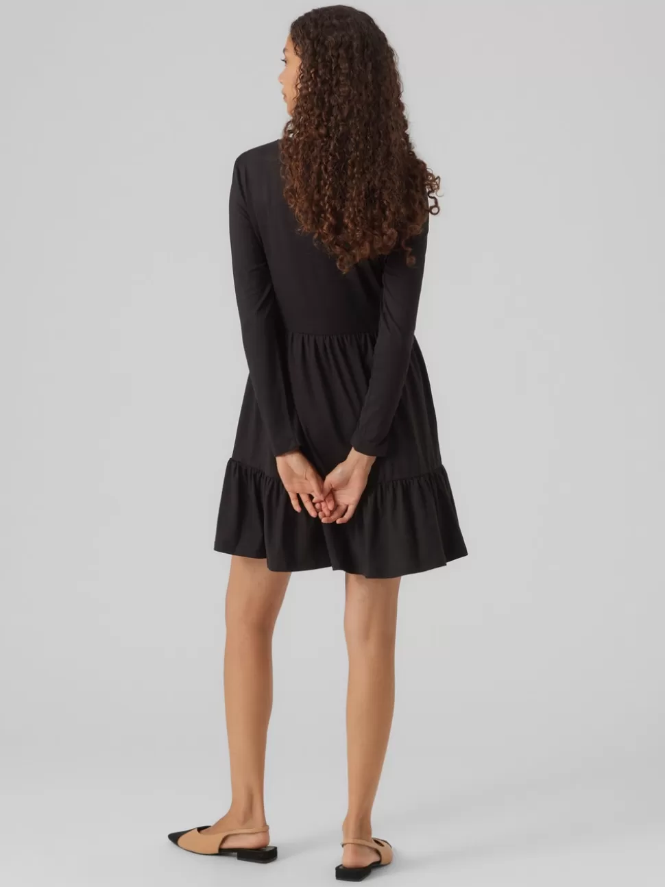Klänningar^VERO MODA VMINA Kort Klänning Black