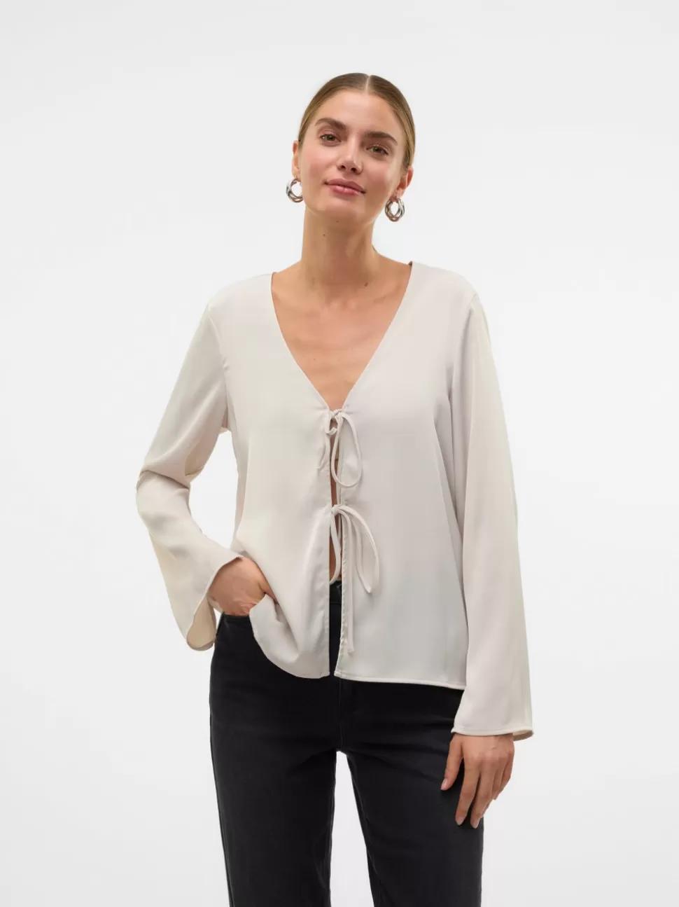 Festkläder | Toppar^VERO MODA VMINE Topp Pumice Stone