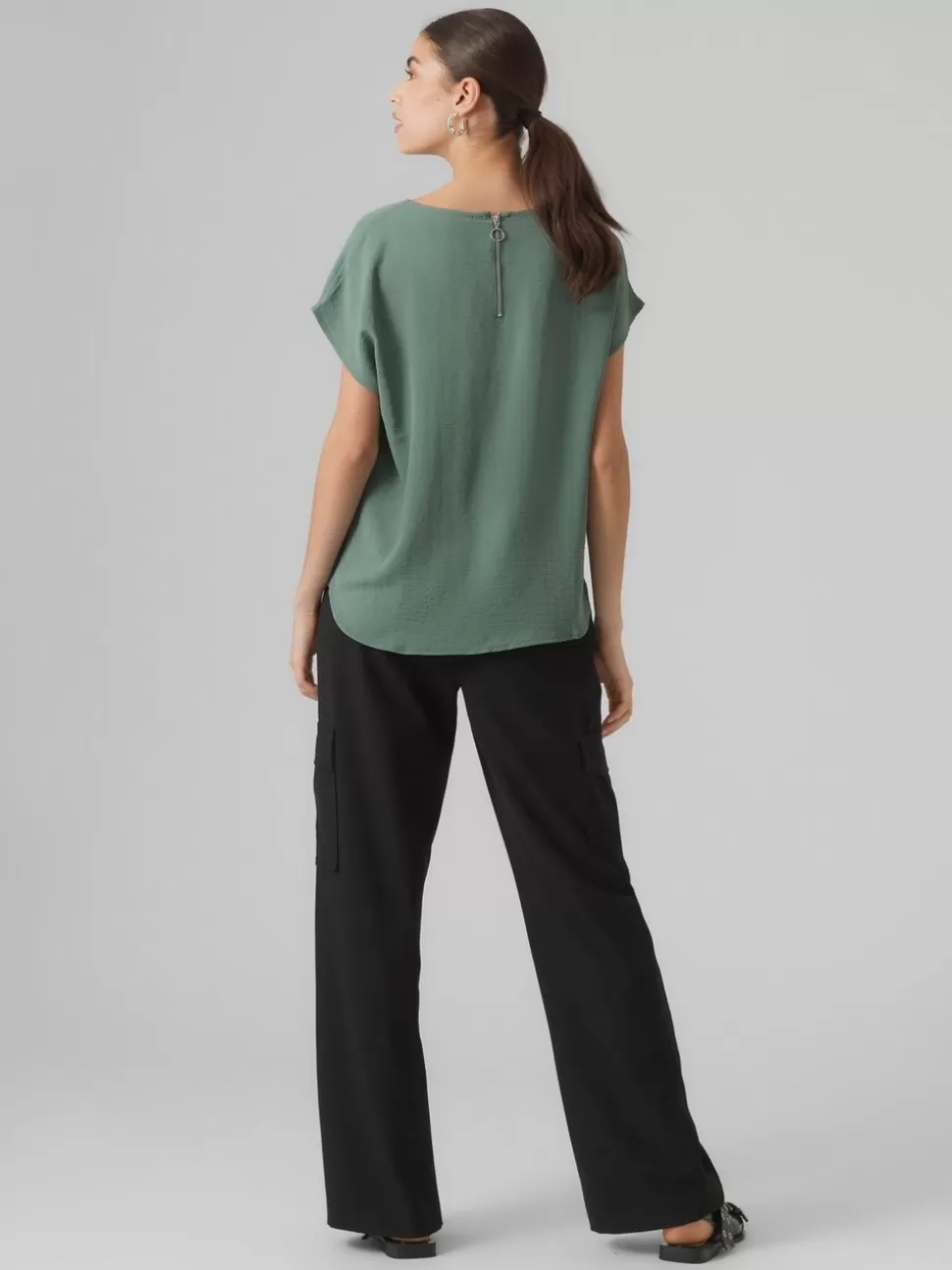 Toppar^VERO MODA VMINGE Topp Dark Forest