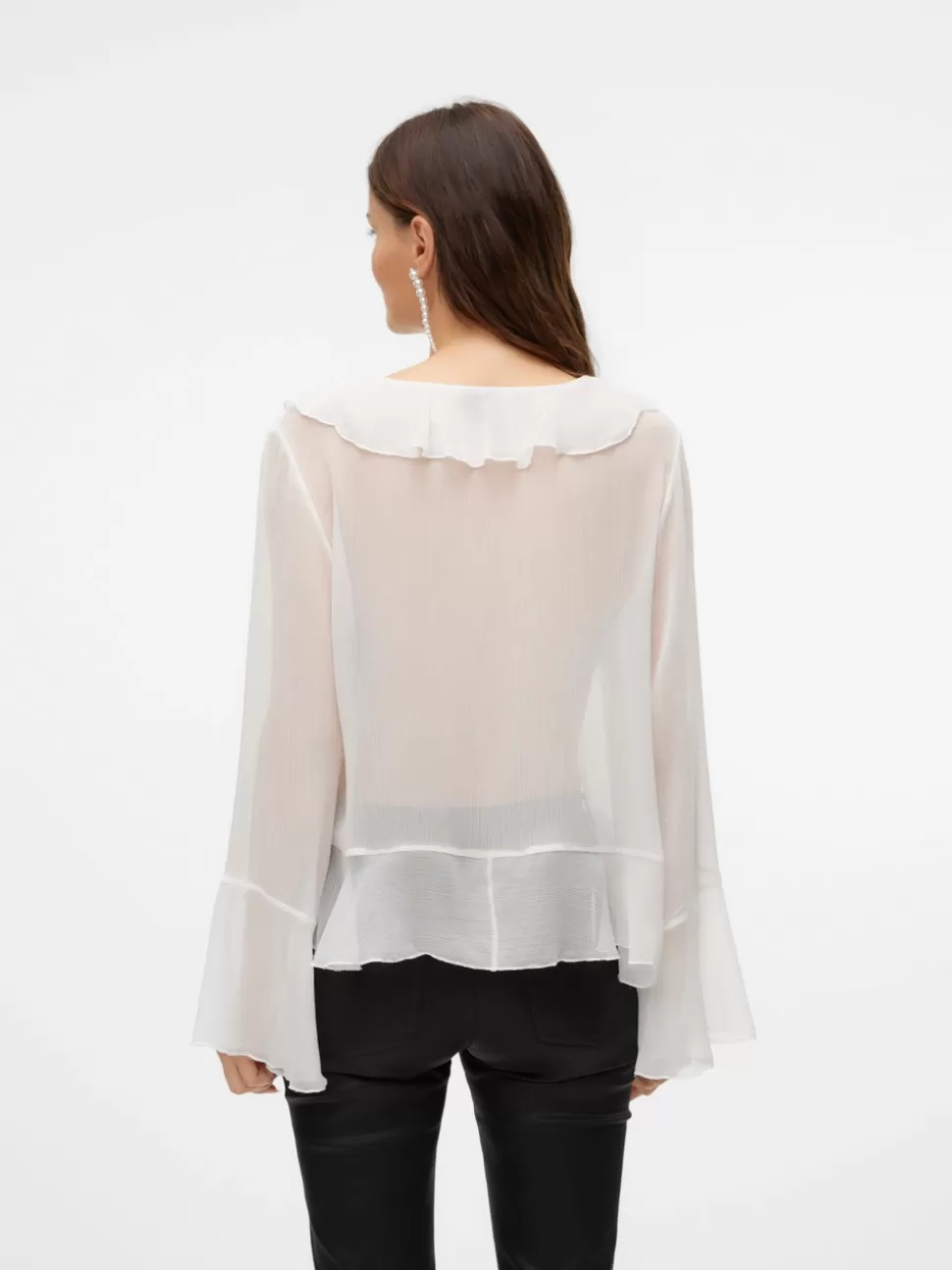 Toppar^VERO MODA VMINGRID Topp Bright White