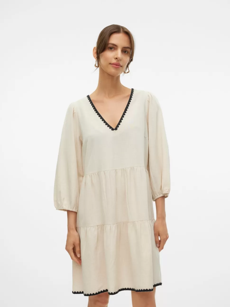 Klänningar^VERO MODA VMIRINA Kort Klänning Birch