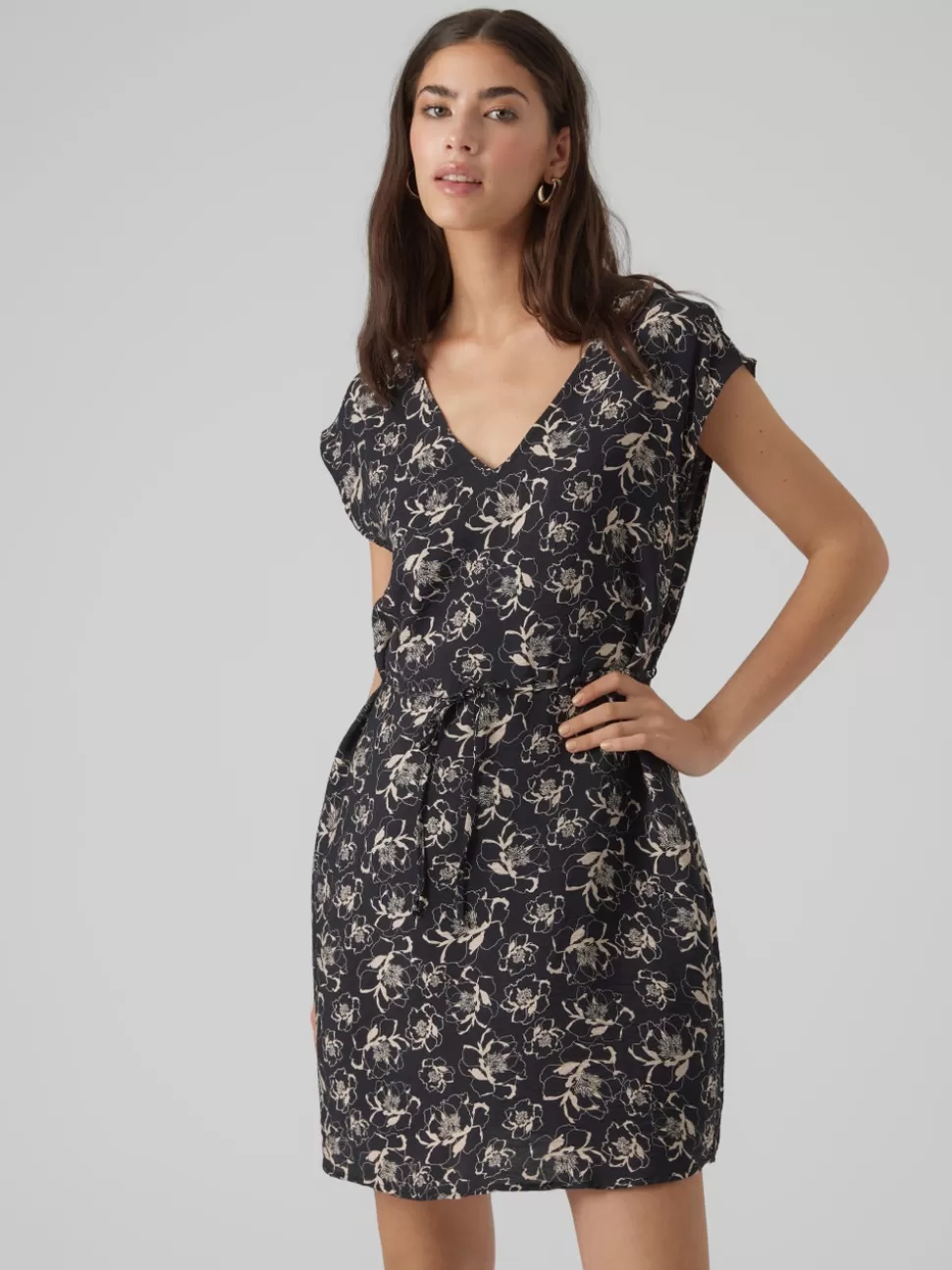 Klänningar^VERO MODA VMIRIS Kort Klänning Black