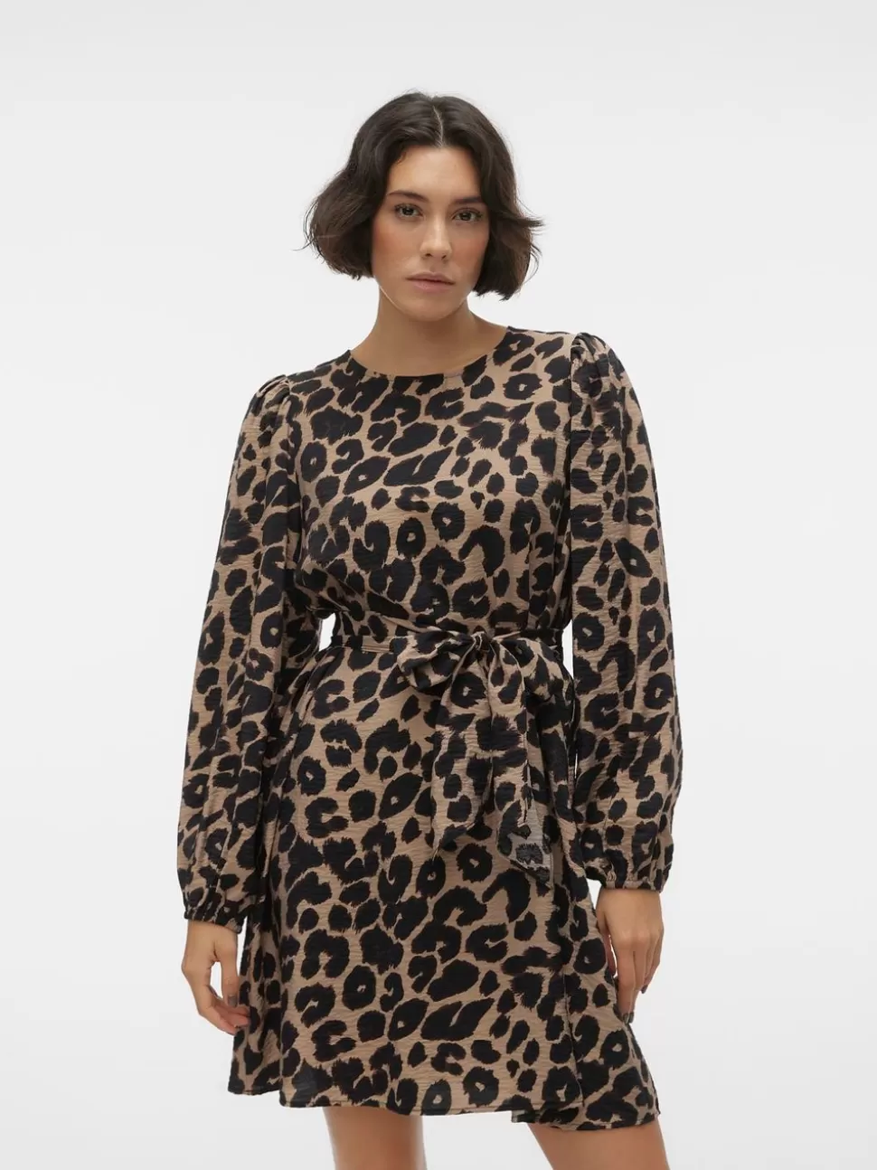 Klänningar^VERO MODA VMIRIS Kort Klänning Silver Mink
