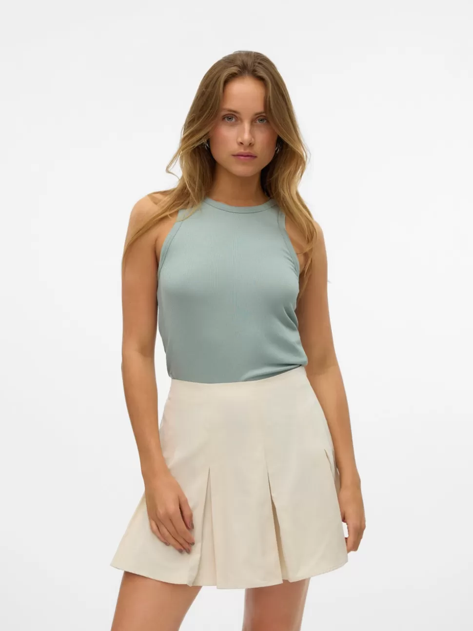 Toppar^VERO MODA VMIRWINA Topp Green Milieu