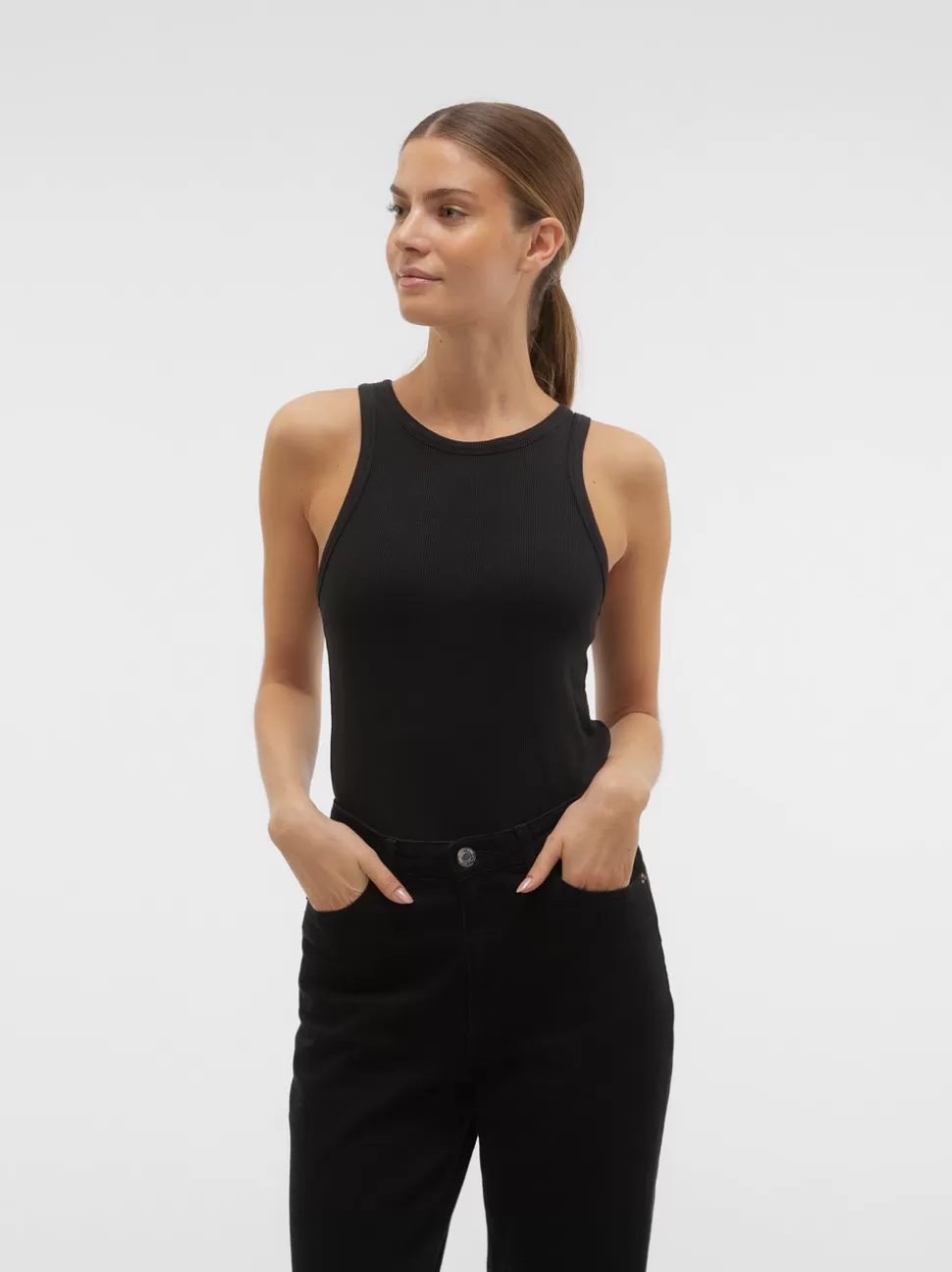 Toppar | Basics^VERO MODA VMIRWINA Topp Black