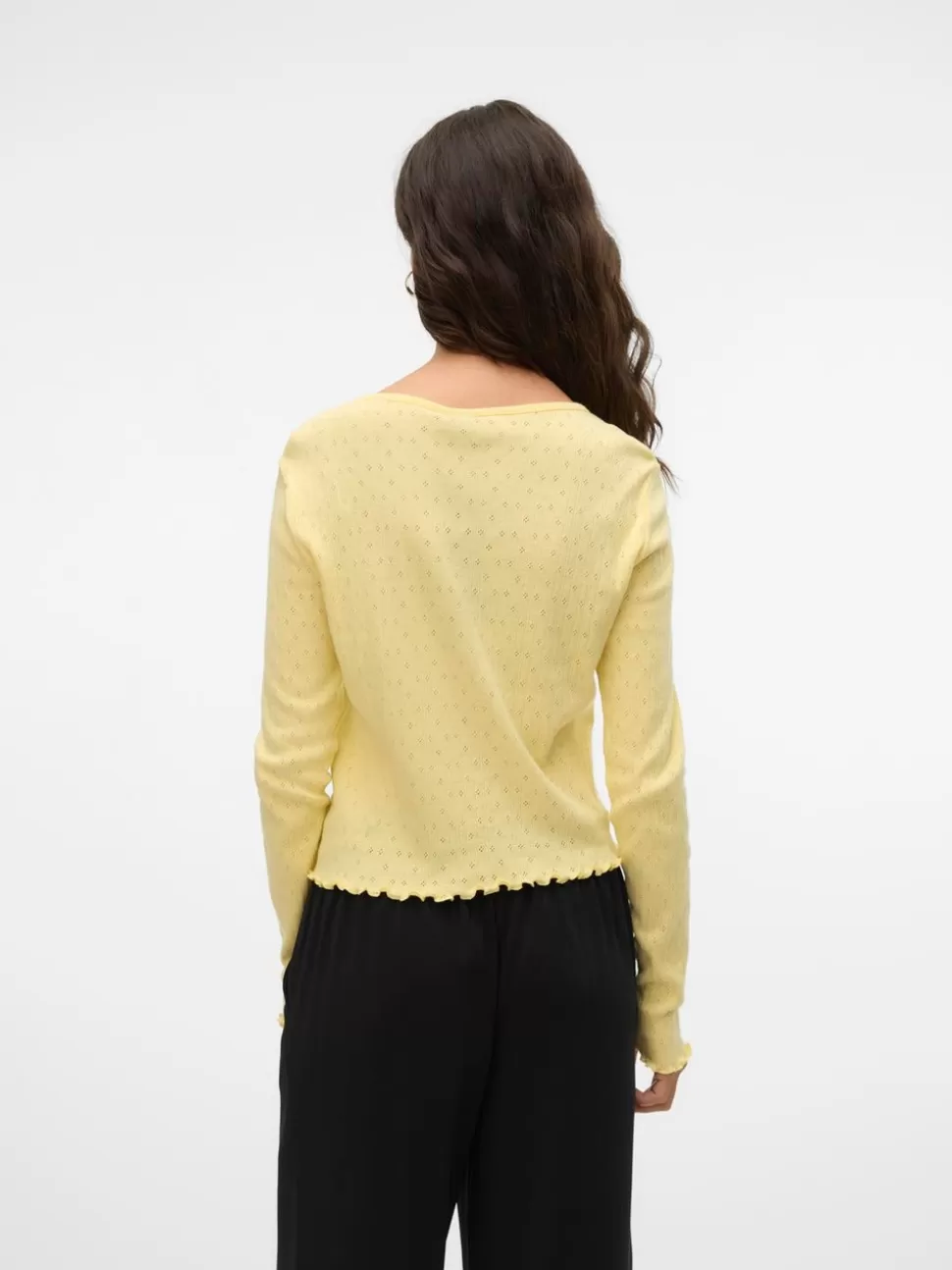 Toppar^VERO MODA VMISA Kofta Mellow Yellow