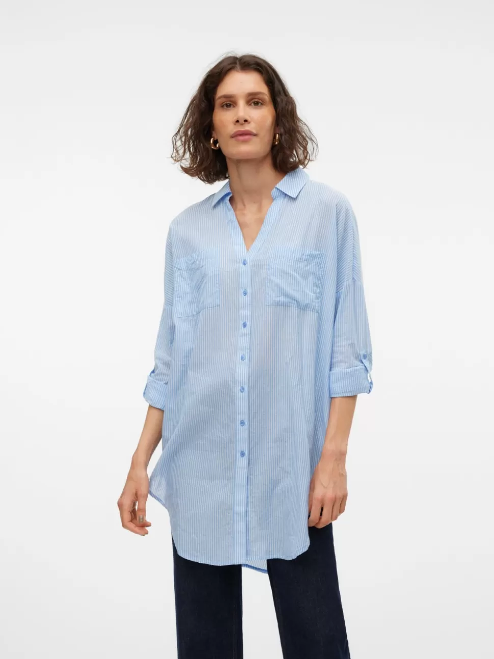 Klänningar^VERO MODA VMISABEL Tunika Marina