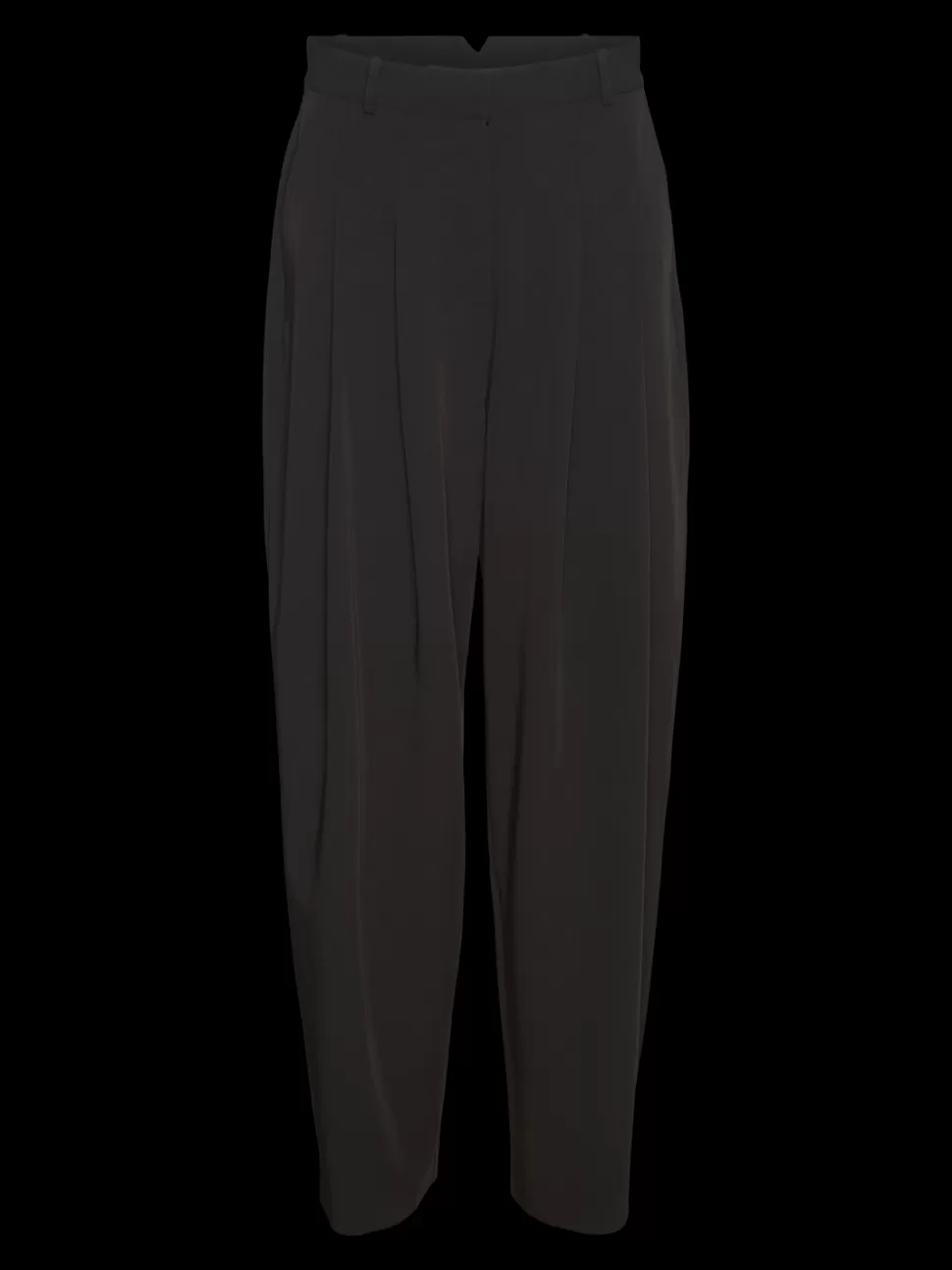 Byxor^VERO MODA VMISABELLE Hög Midja Byxor Black