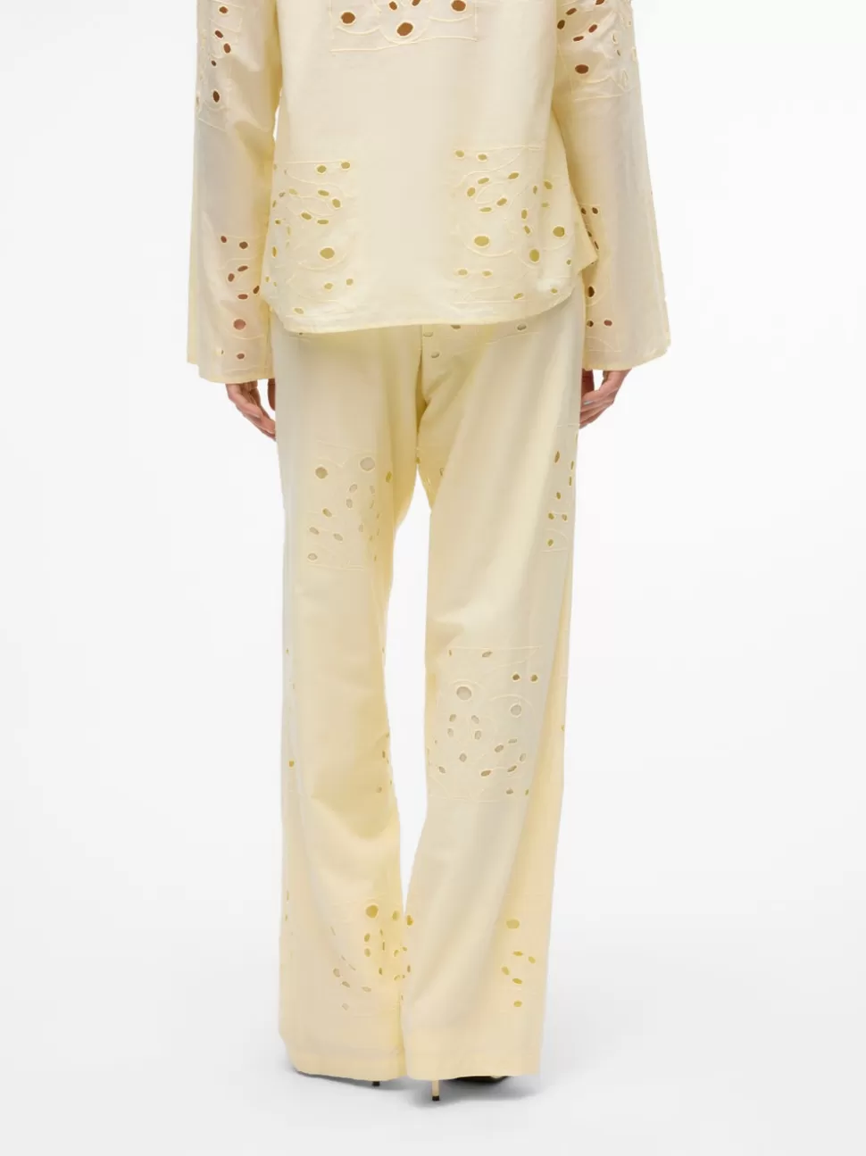Byxor^VERO MODA VMJAKAYLA Hög Midja Byxor Anise Flower