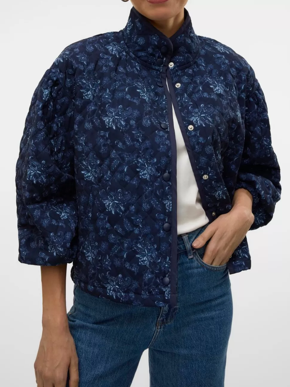 Jackor^VERO MODA VMJANE Jacka Faded Denim