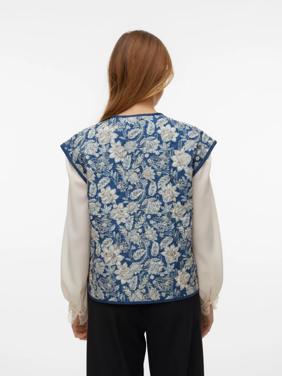 Jackor | Västar^VERO MODA VMJANE Ytterväst Dark Denim