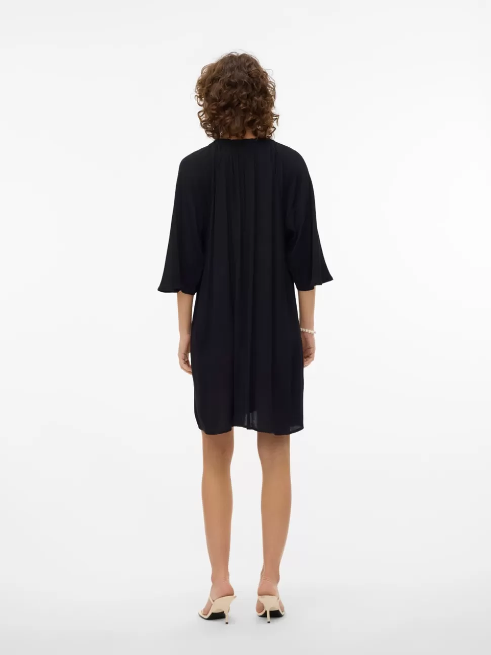 Klänningar^VERO MODA VMJANNI Kort Klänning Black