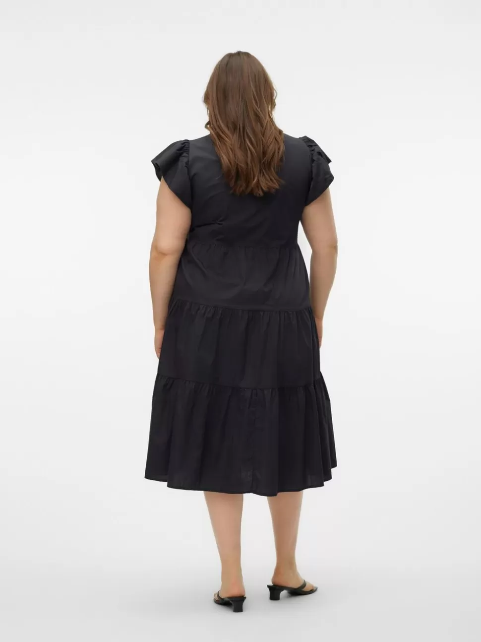 Klänningar^VERO MODA VMJARLOTTE Lång Klänning Black