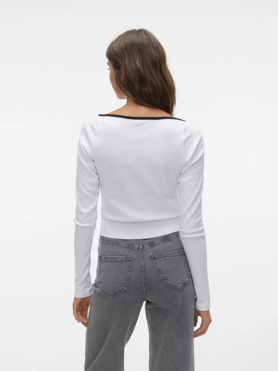 Toppar^VERO MODA VMJARNI Topp Bright White