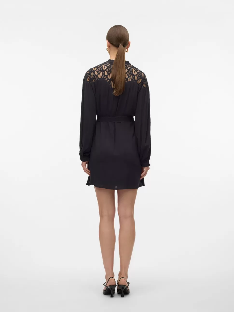 Klänningar^VERO MODA VMJAZMYN Kort Klänning Black