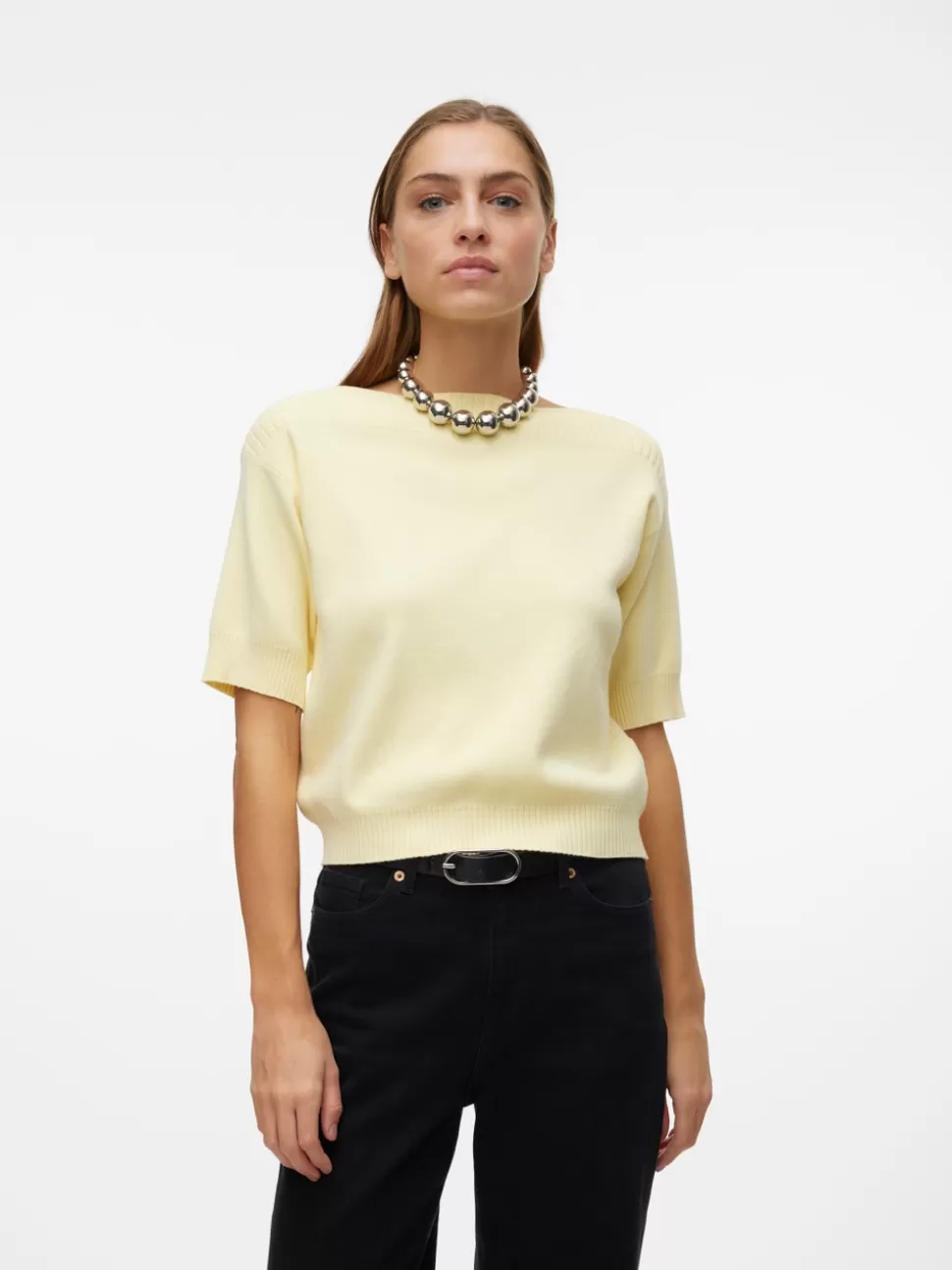 Stickat | Toppar^VERO MODA VMJEMMA Pullover Anise Flower