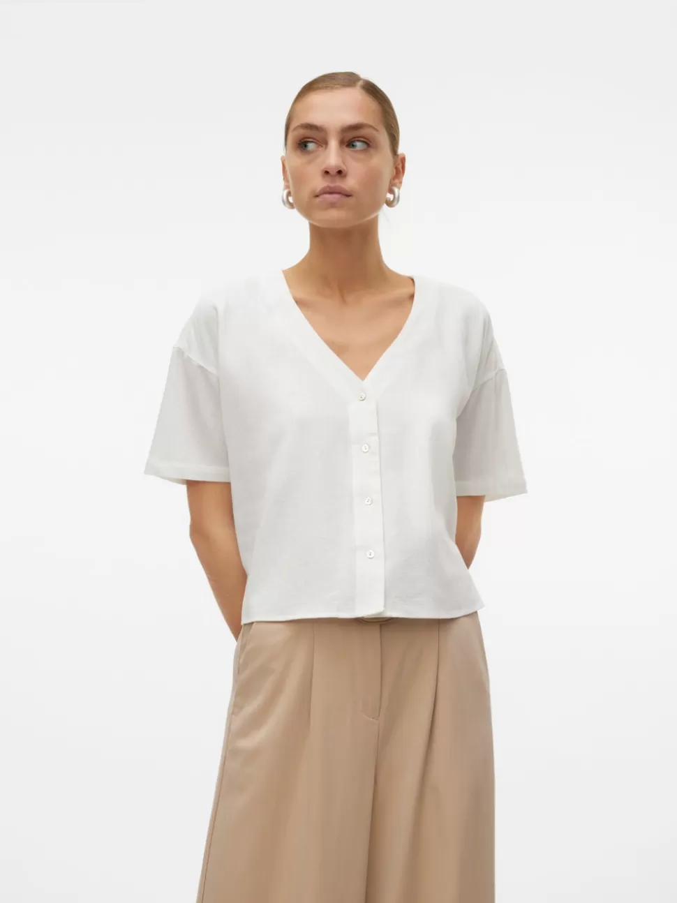 Skjortor | Toppar^VERO MODA VMJESMILO Skjorta Snow White