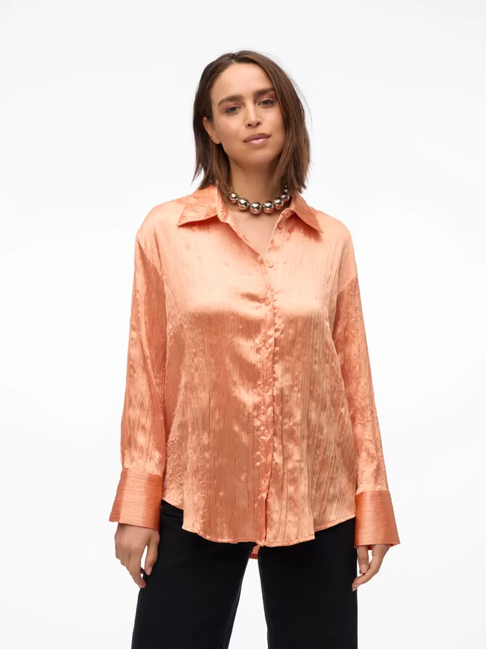 Skjortor | Toppar^VERO MODA VMJOHAHA Skjorta Peach Bloom