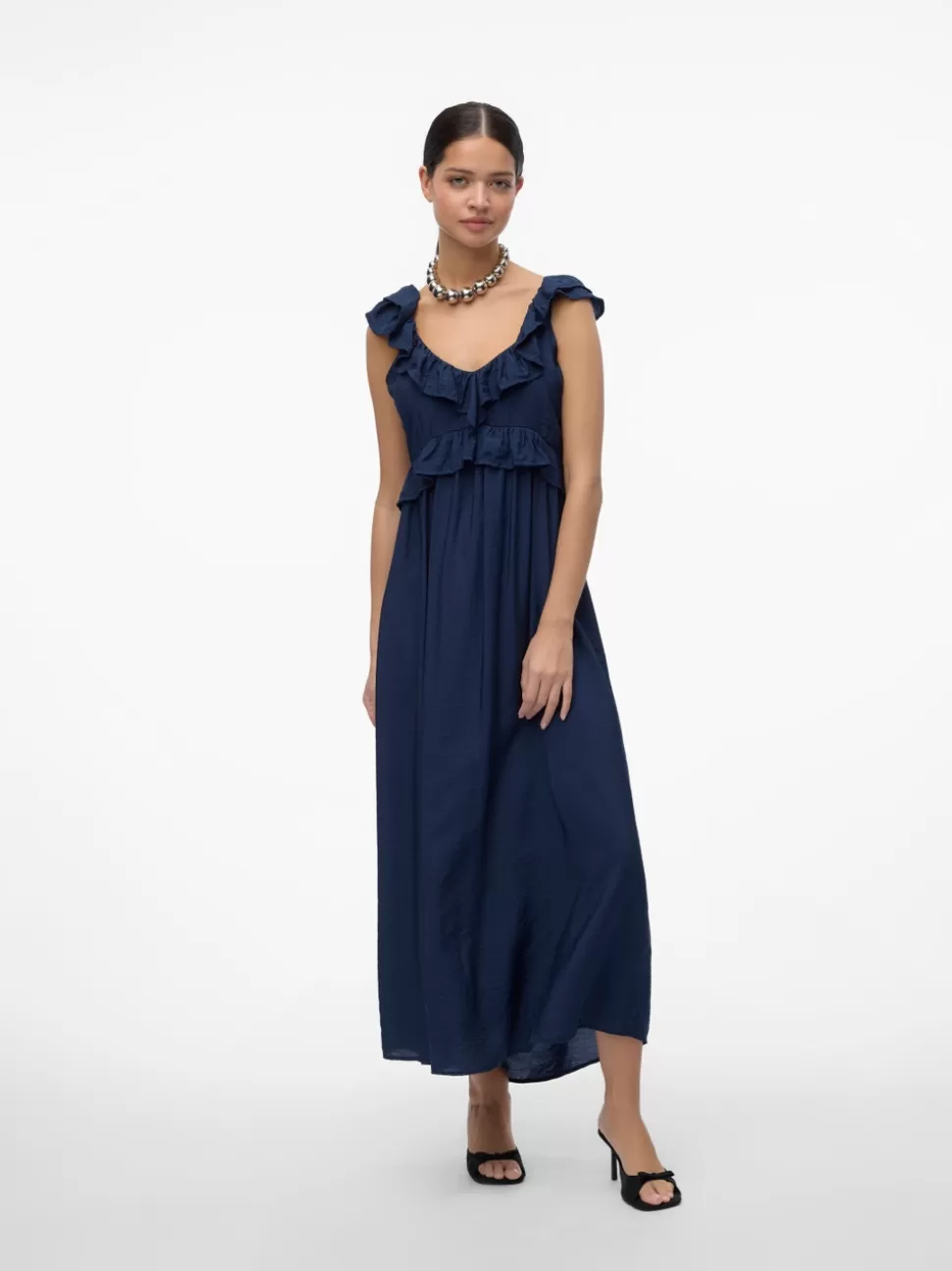 Klänningar | Festkläder^VERO MODA VMJOSIE Lång Klänning Navy Blazer