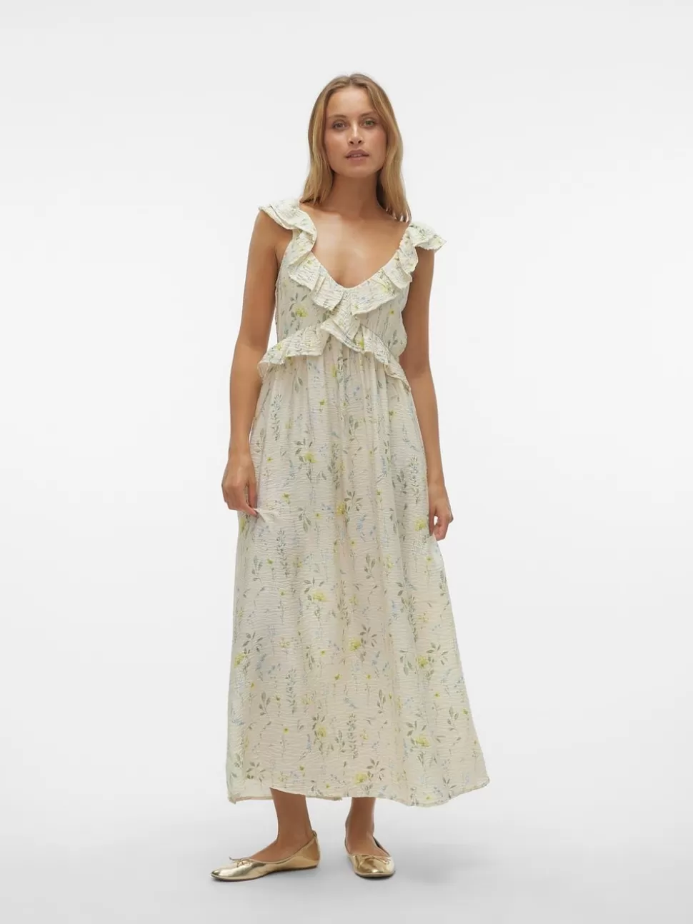 Klänningar | Festkläder^VERO MODA VMJOSIE Lång Klänning Birch