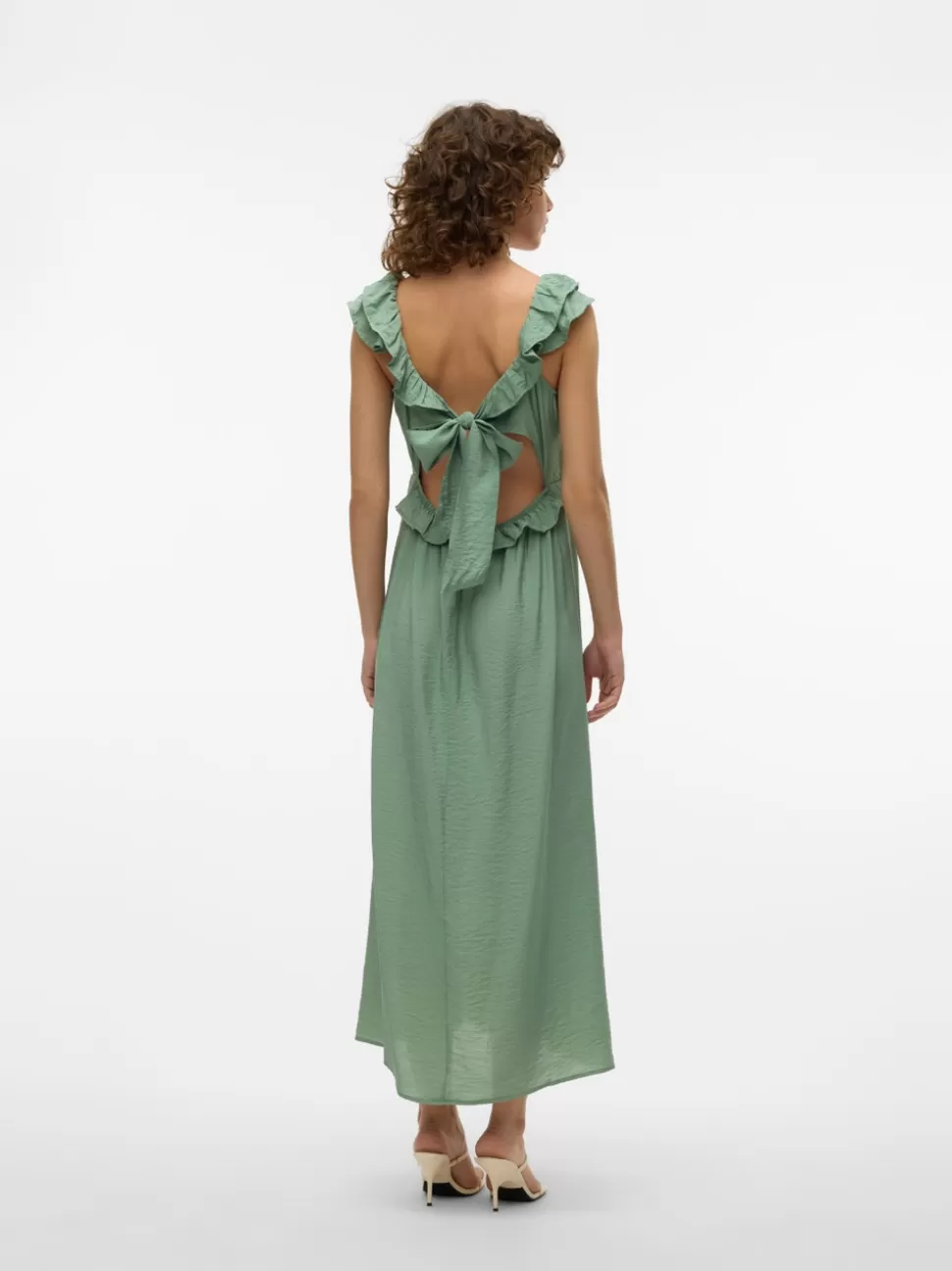 Klänningar | Festkläder^VERO MODA VMJOSIE Lång Klänning Hedge Green