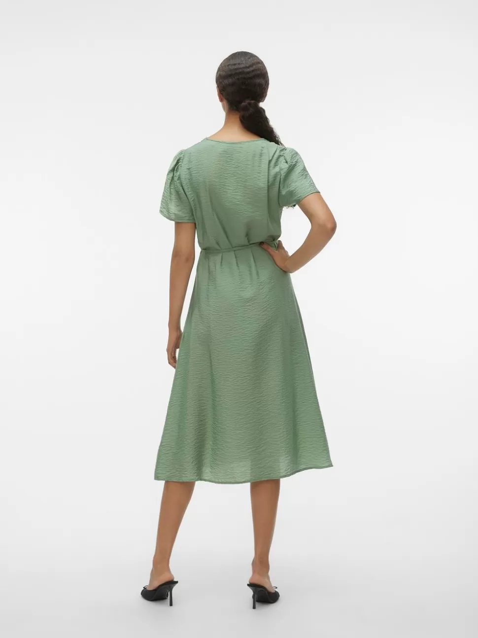 Klänningar^VERO MODA VMJOSIE Midiklänning Hedge Green