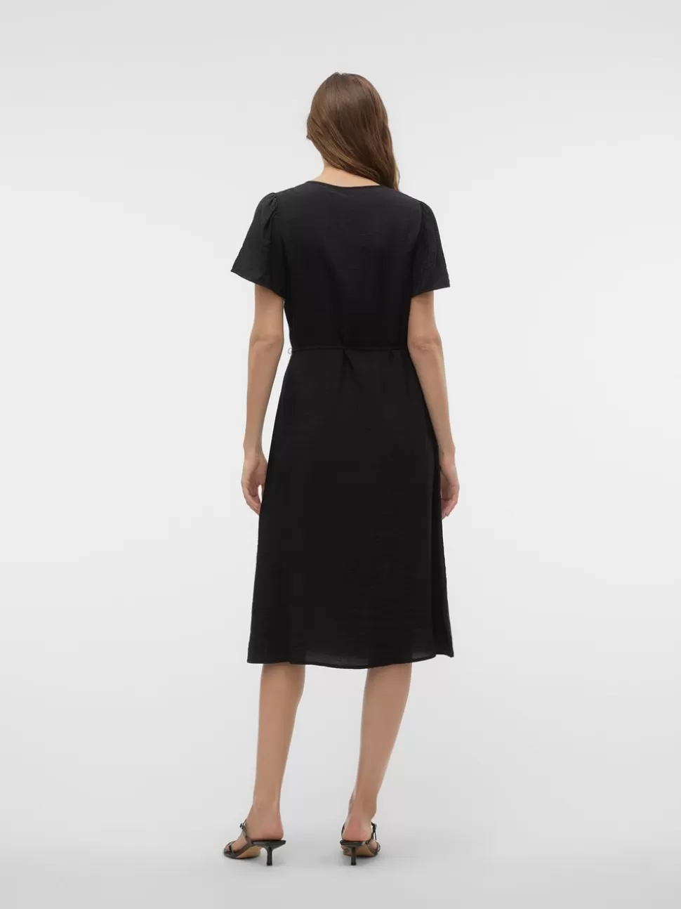 Klänningar^VERO MODA VMJOSIE Midiklänning Black