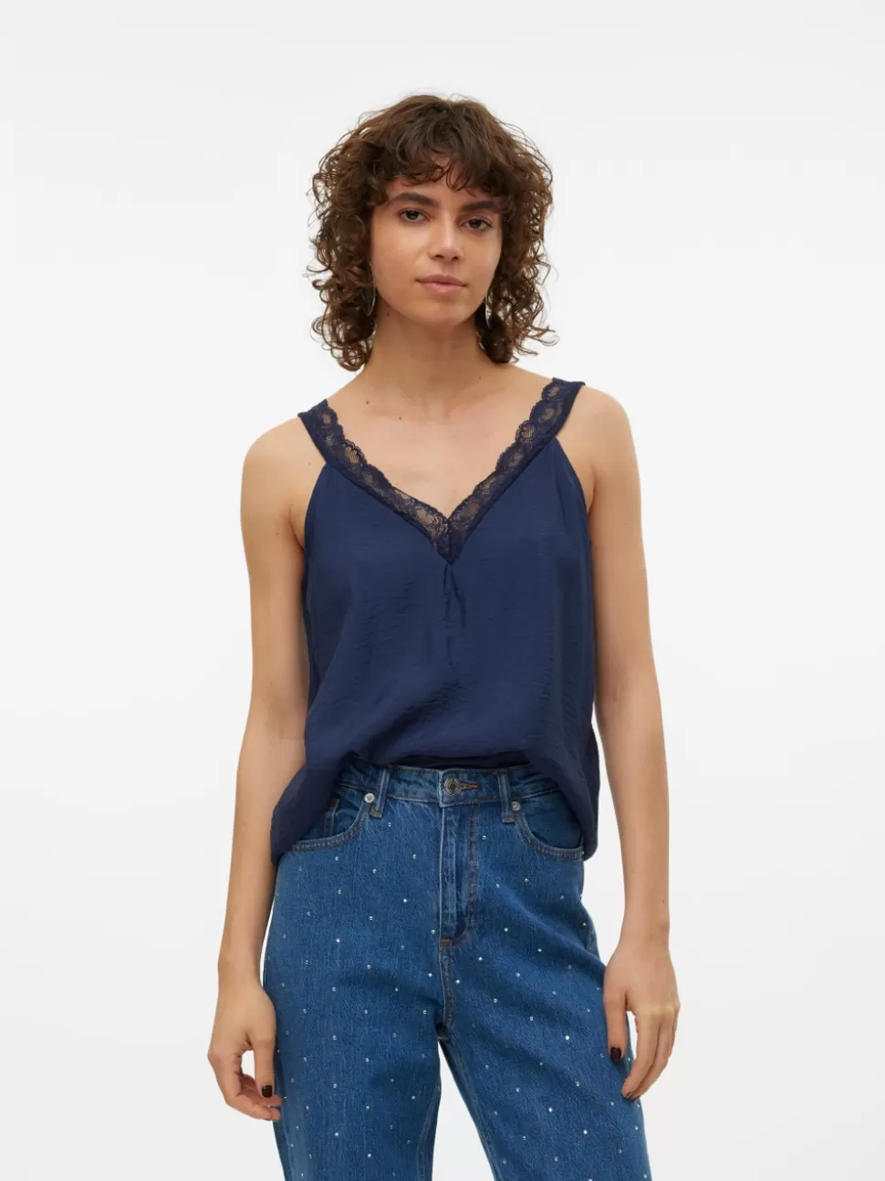 Toppar | Basics^VERO MODA VMJOSIE Topp Navy Blazer