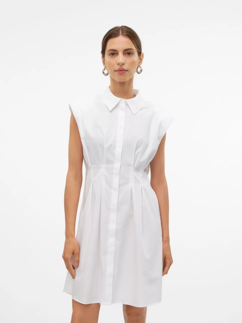 Klänningar^VERO MODA VMJOY Kort Klänning Bright White