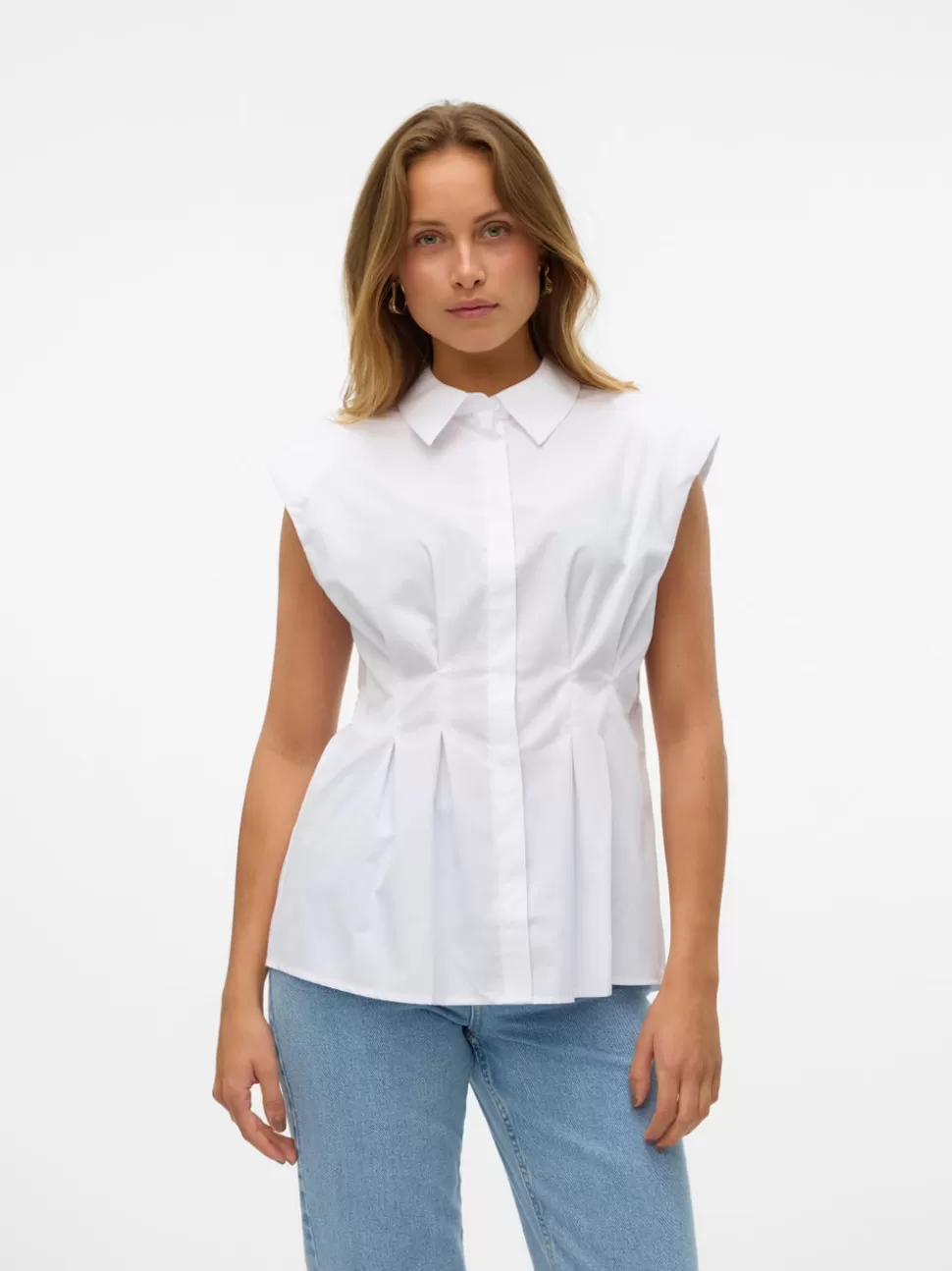Skjortor | Toppar^VERO MODA VMJOY Skjorta Bright White