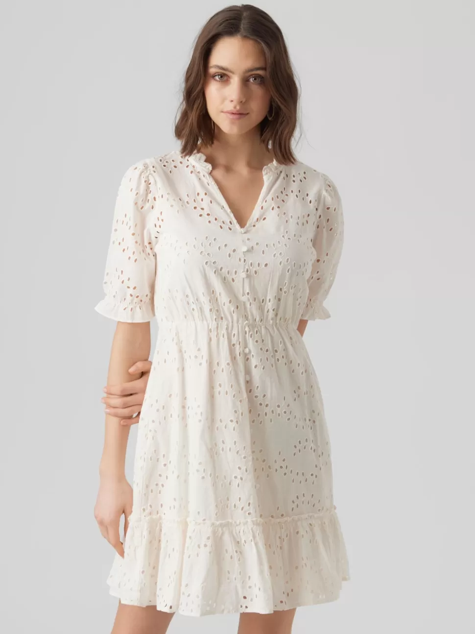 Klänningar^VERO MODA VMJULIA Kort Klänning Birch