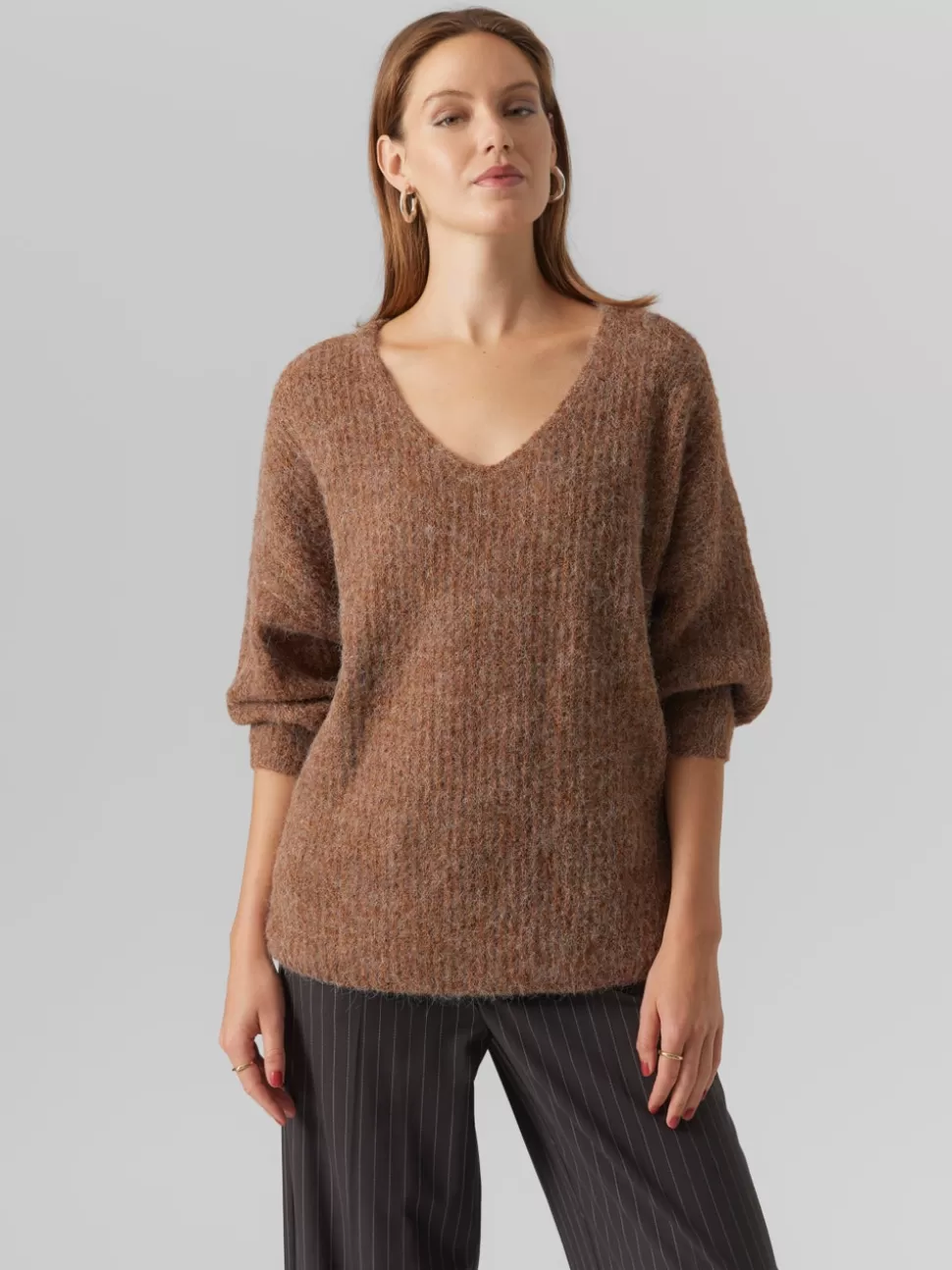 Stickat | Basics^VERO MODA VMJULIE Pullover Aztec
