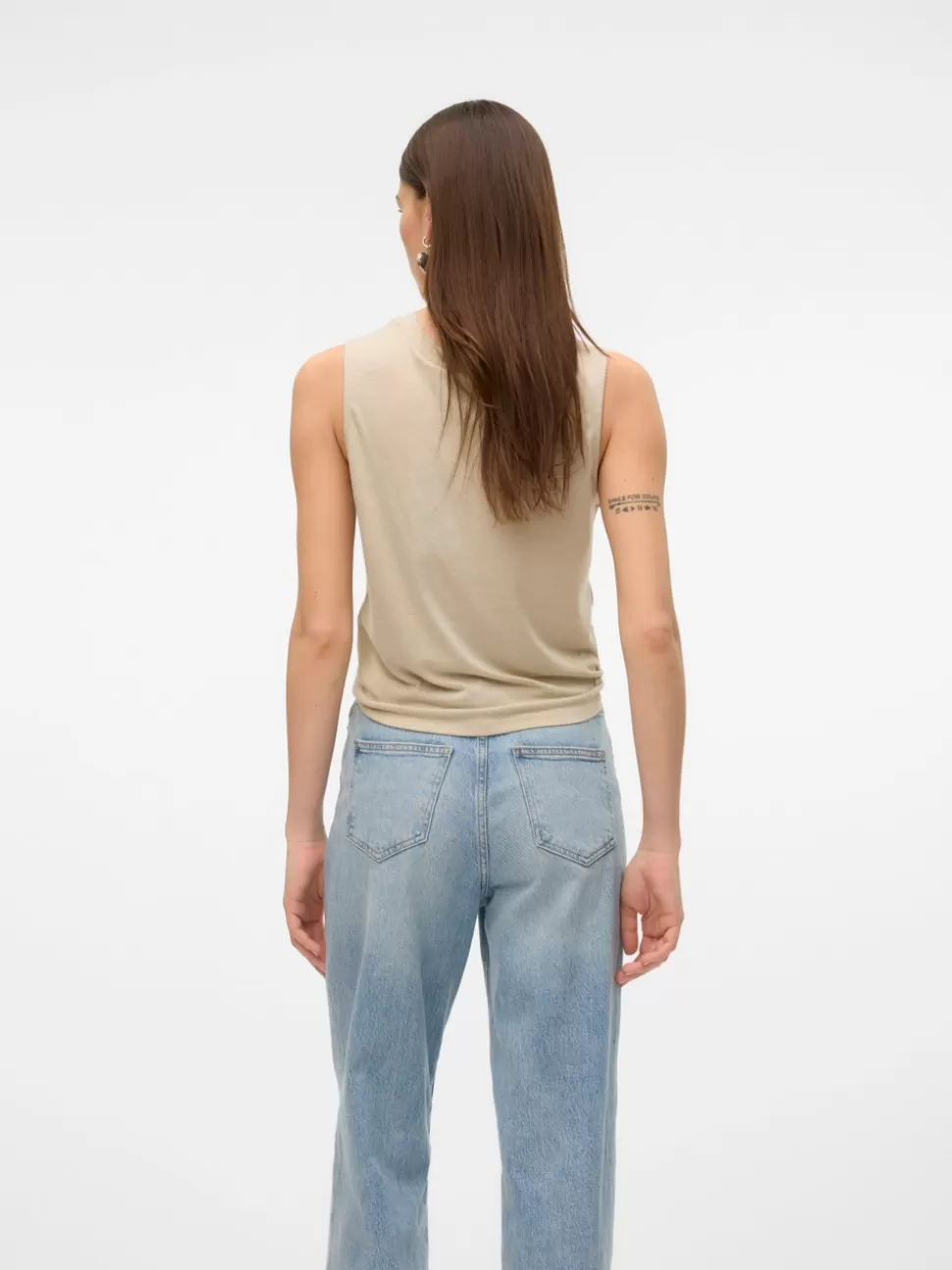 Toppar^VERO MODA VMJUNE Topp Silver Lining