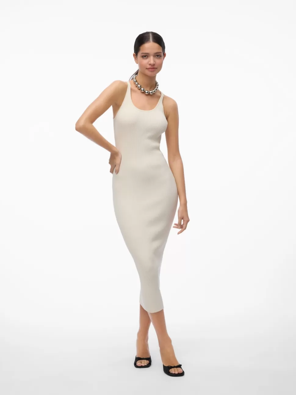 Klänningar^VERO MODA VMJUNIPER Lång Klänning Birch