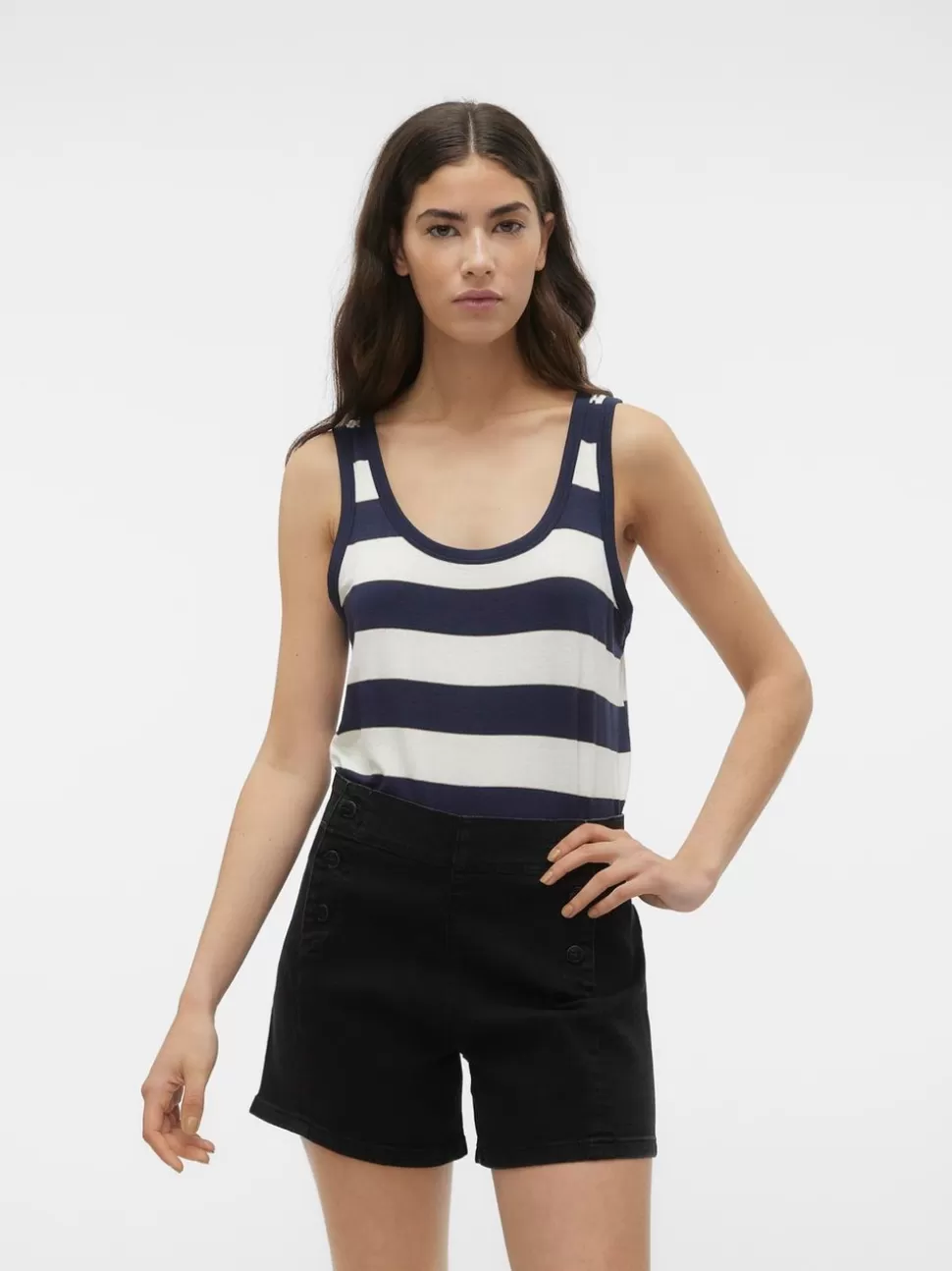 Toppar^VERO MODA VMKAISA Linne Navy Blazer