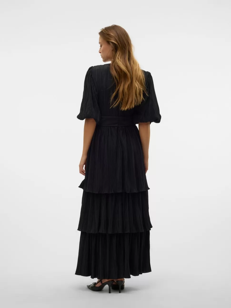 Klänningar | Festkläder^VERO MODA VMKAJA Lång Klänning Black
