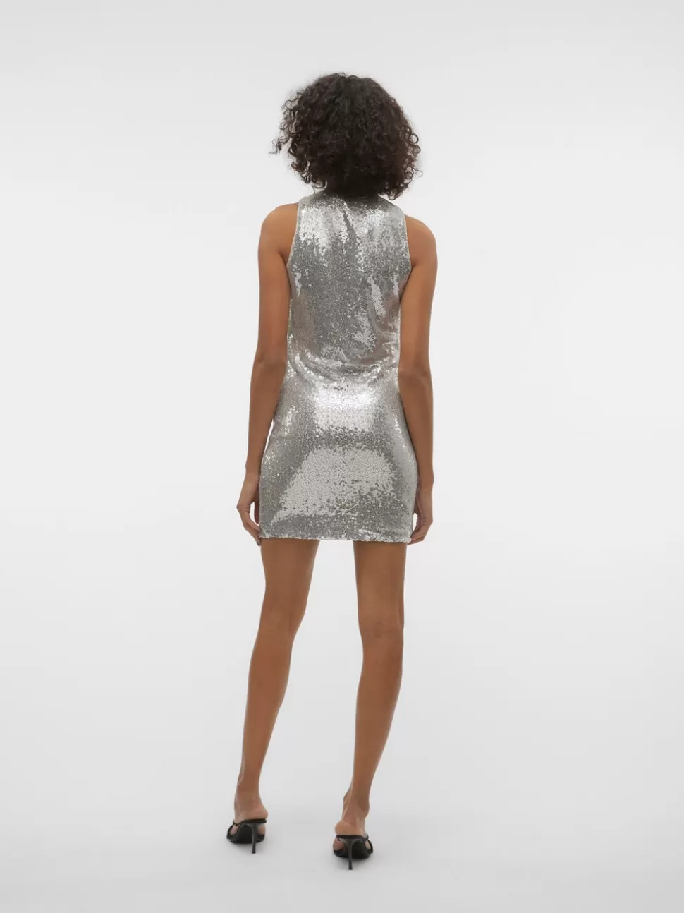 Klänningar | Festkläder^VERO MODA VMKAJE Kort Klänning Silver Colour