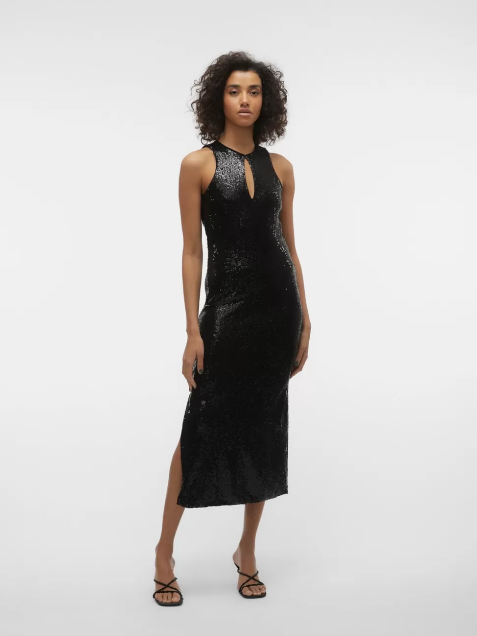 Klänningar | Festkläder^VERO MODA VMKAJE Lång Klänning Black