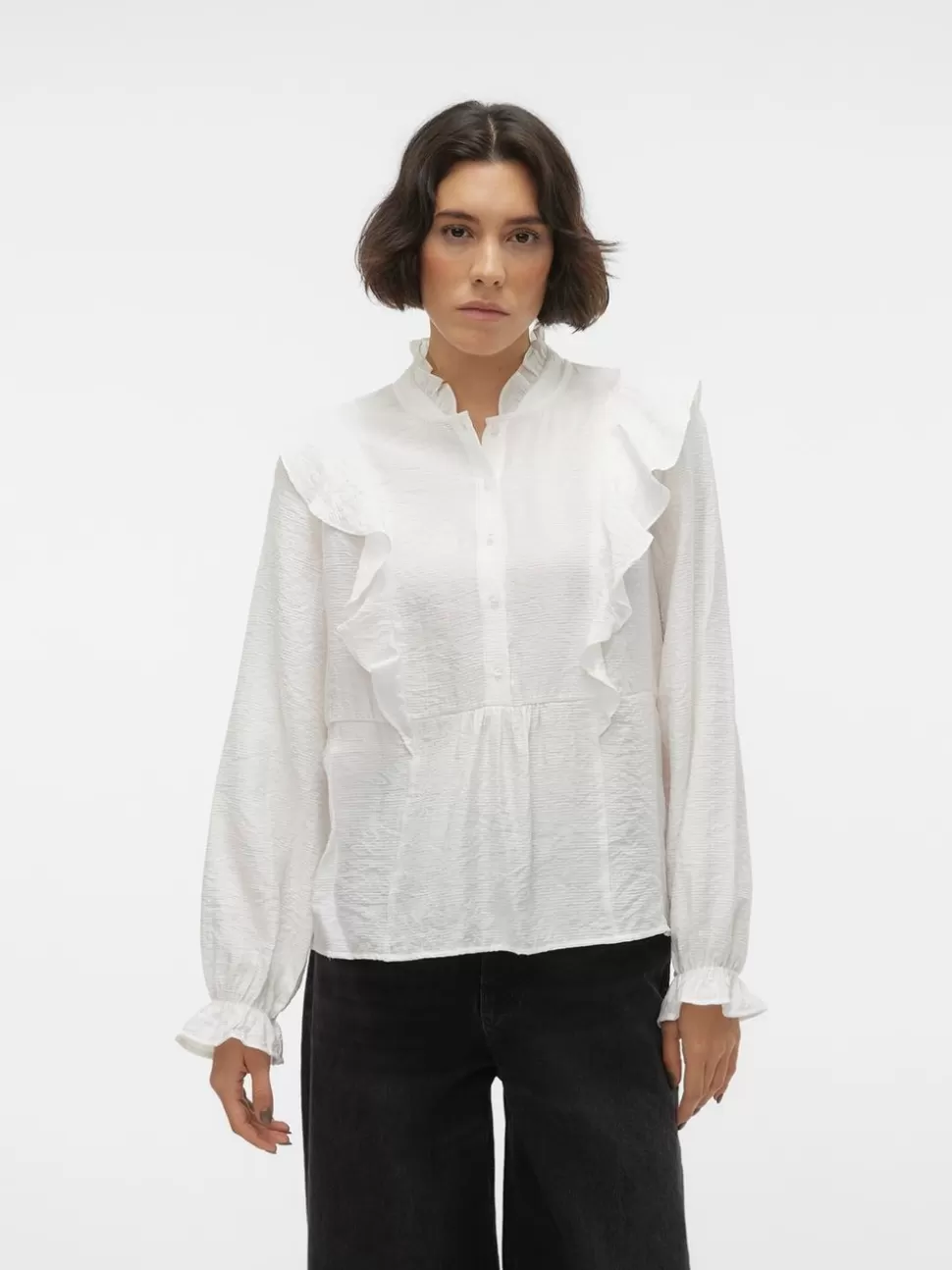 Toppar^VERO MODA VMKAMMI Topp Bright White