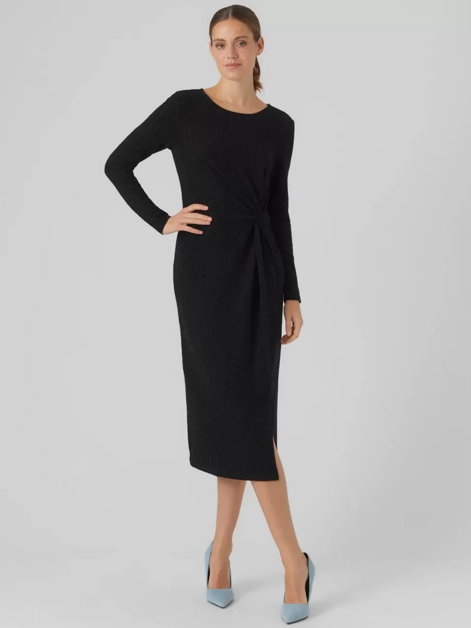 Klänningar^VERO MODA VMKANZ Lång Klänning Black