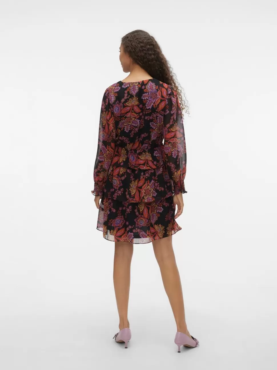 Klänningar^VERO MODA VMKARA Kort Klänning Black