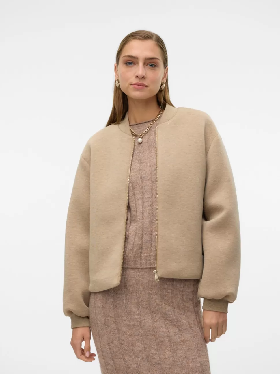 Jackor^VERO MODA VMKAREN Jacka Silver Mink