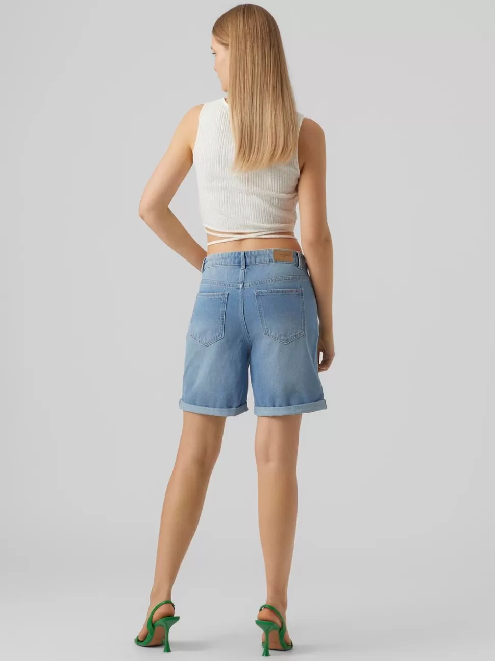 Shorts^VERO MODA VMKARLIE Shorts Light Blue Denim