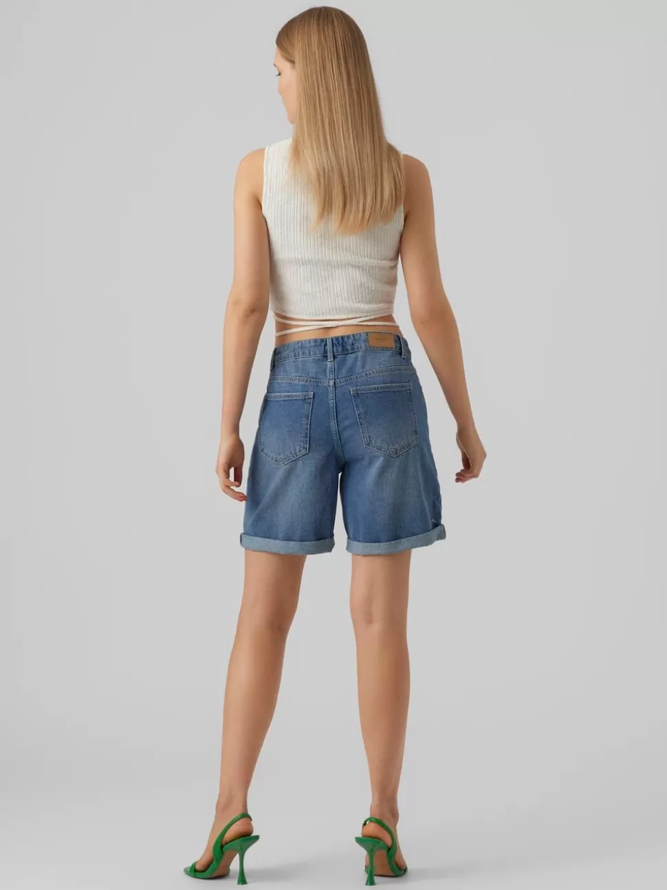 Shorts^VERO MODA VMKARLIE Shorts Medium Blue Denim