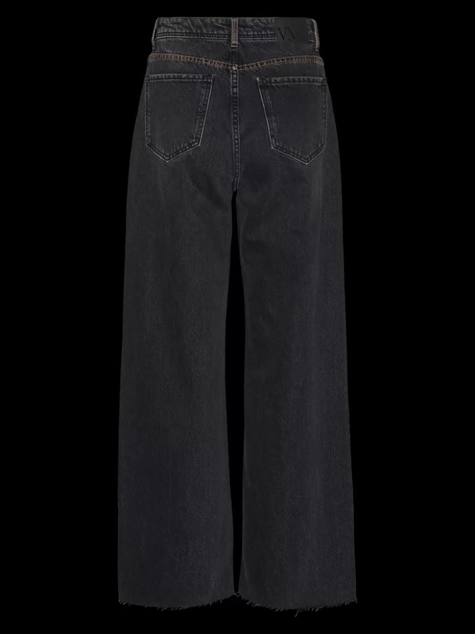 Jeans^VERO MODA VMKATHY Hög Midja Vida Ben Jeans Black Denim
