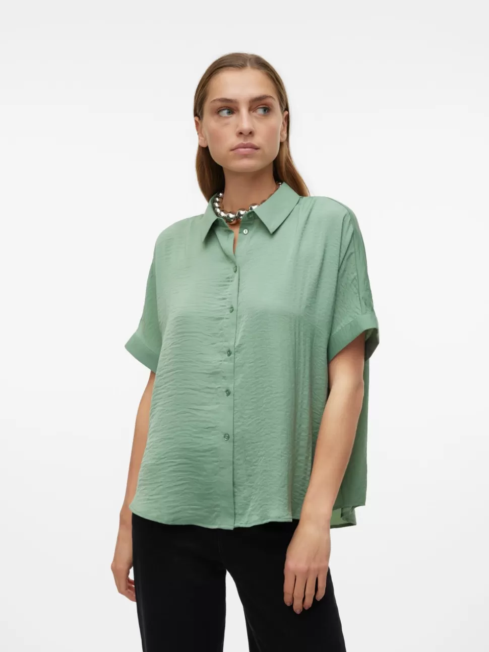 Skjortor | Toppar^VERO MODA VMKATRINE Skjorta Hedge Green