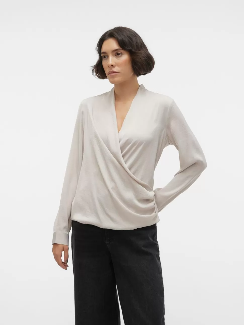 Toppar^VERO MODA VMKATRINE Topp Pumice Stone
