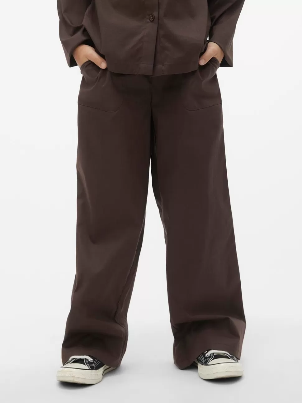 Byxor | Underdelar^VERO MODA VMKENYA Byxor Chocolate Brown