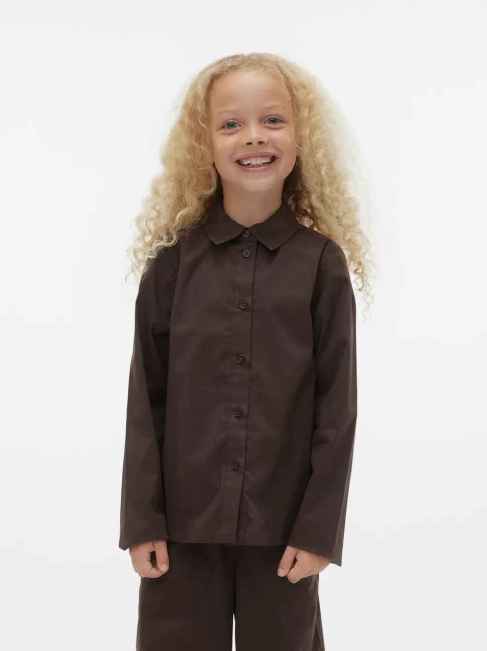 Skjortor | Toppar^VERO MODA VMKENYA Skjorta Chocolate Brown